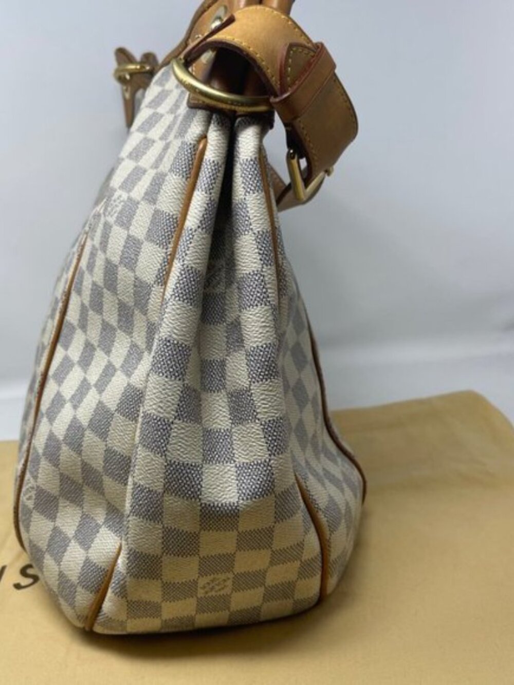LOUIS VUITTON Damier Azur Galliera GM Shoulder Bag - Picture 16 of 16